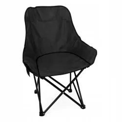 Krzesło turystyczne wędkarskie składane fotel schowek i pokrowiec-5907451384084