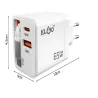 Szybka ładowarka sieciowa usb 65w kabel usb-c usb QC uniwersalna-5907451385364