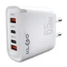 Szybka ładowarka sieciowa usb-a usb-c1 usb- c2 65w QC uniwersalna-5907451385340