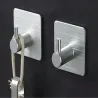Uchwyty haczyki wieszaki samoprzylepne łazienka metalowe 4 sztuki-5907451380505