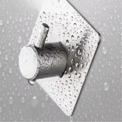 Uchwyty haczyki wieszaki samoprzylepne łazienka metalowe 4 sztuki-5907451380505