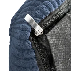 Legowisko roz M dla psa kota miękkie sztruksowe antypoślizgowe wygodne-5907451379189