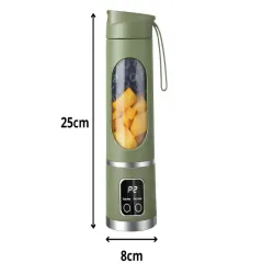 Blender kielichowy mini mikser do smoothie bezprzewodowy usb przenośny-5907451380987