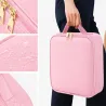 Kuferek na kosmetyki kosmetyczka podróżna organizer szkatułka lusterko led-5907451380703
