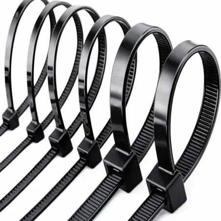 Opaski zaciskowe trytytki 2,5x100mm 100 szt czarne opaska kablowa trytki-5907451380215