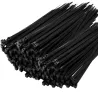 Opaski zaciskowe trytytki 2,5x100mm 100 szt czarne opaska kablowa trytki-5907451380215