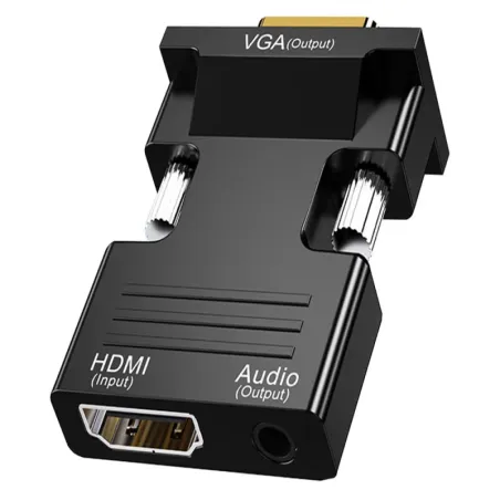 Konwerter adapter z hdmi na vga d-sub audio dźwięk-5907451334485
