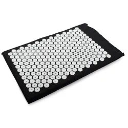 Mata zdrowotna 65x41 cm czarna do akupresury na ból stres kolcami-5907451310830