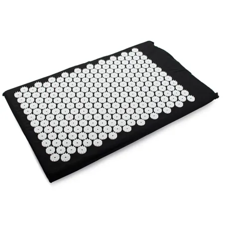 Mata zdrowotna 65x41 cm czarna do akupresury na ból stres kolcami-5907451310830