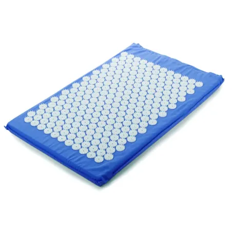 Mata zdrowotna 65x41 cm niebieska do akupresury na ból stres kolcami-5907451310847