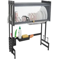 Suszarka do naczyń talerzy sztućców ociekacz szafka organizer 65 cm-5907451373583