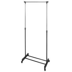 Wieszak na ubrania na kółkach stojak szafa stojący regulowana wysokość-5907451325575