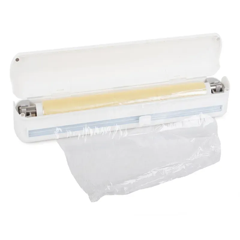 Dozownik kuchenny do folii spożywczej obcinacz do pakowania jedzenia-5907451328538