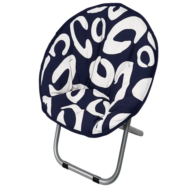 Krzesło składane 50cm dla dzieci ogrodowe moon chair fotel na taras-5907451384138