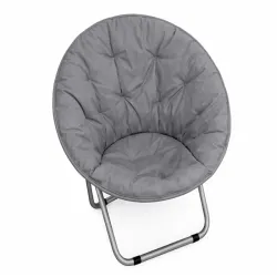 Fotel 80 cm na taras składane turystyczne plażowe ogrodowe moon chair-5907451384077