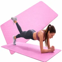 Mata 180cm do ćwiczeń jogi pilatesu fitness gimnastyczna treningowa-5907451384350