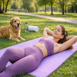 Mata 190cm do ćwiczeń jogi pilatesu fitness gimnastyczna treningowa-5907451384367