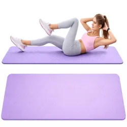 Mata 180cm do ćwiczeń jogi pilatesu fitness gimnastyczna treningowa-5907451384343