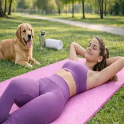 Mata 190cm do ćwiczeń jogi pilatesu fitness gimnastyczna treningowa-5907451384374