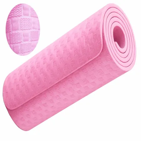 Mata 190cm do ćwiczeń jogi pilatesu fitness gimnastyczna treningowa-5907451384374