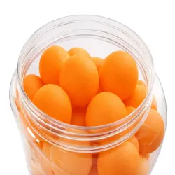 Piłeczki do tenisa stołowego piłki do ping ponga 60 szt pomarańczowe-5907451388143