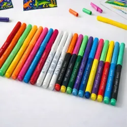 Magiczne mazaki zmieniające kolor 25 szt zestaw pisaki kreatywne-5907451385104