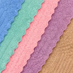 Kolorowa ściereczki z mikrofibry zestaw 5 szt 30x30 cm do kuchni domu-5907451384992