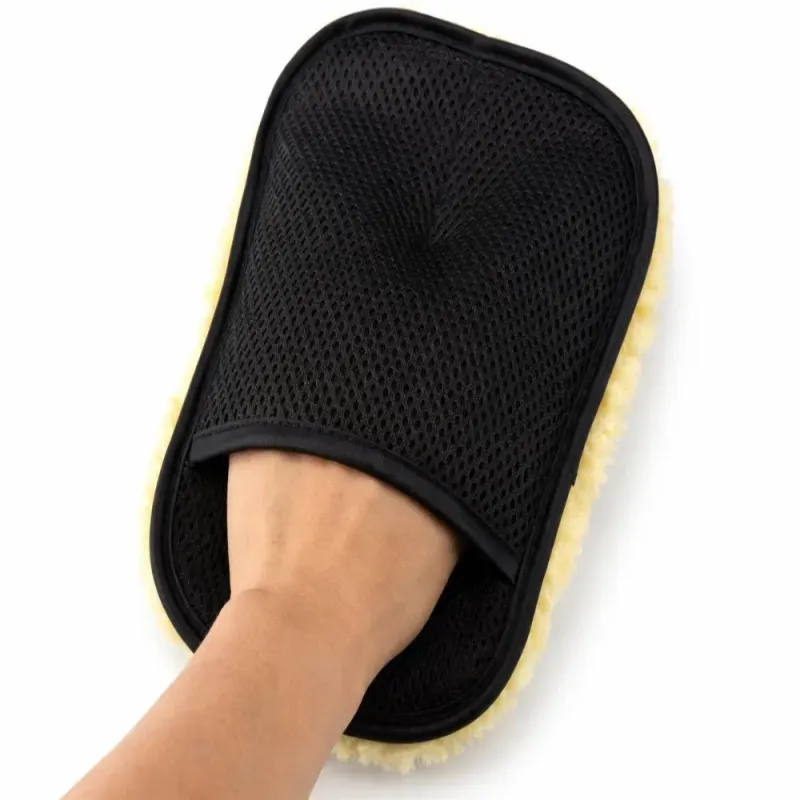 Rękawica do mycia auta mikrofibra detailingowa miękka do lakieru felg-5907451386682