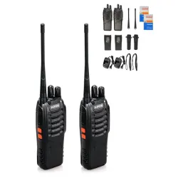 Krótkofalówki 2x walkie talkie baofeng bf888s PMR pasmo 400-470 MHz-5907451331002
