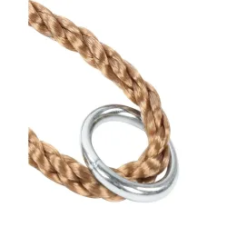 Huśtawka ogrodowa różowa dla dzieci mocna bujak plastikowy z uchwytami-5907451332368