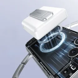 Powerbank szybkie ładowanie bezprzewodowe 5000 mah usb-c lightning 20w-5907451385586