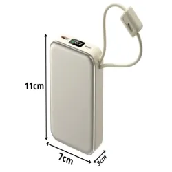 Powerbank szybkie ładowanie 20000mAh quick charge 3.0 usb-c PD 22,5w-5907451385470