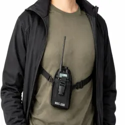 Kabura na krótkofalówkę etui radiotelefon pokrowiec do pasa na ramię-5907451385753