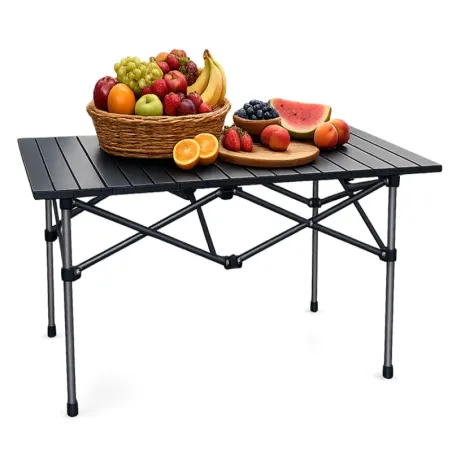 Stolik 118x55cm wędkarski turystyczny składany na balkon biwak taras-5907451384282