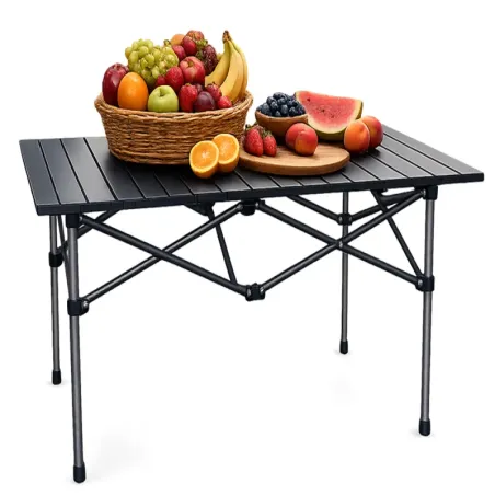 Stolik 95x55cm wędkarski turystyczny składany na balkon na biwak taras-5907451384275