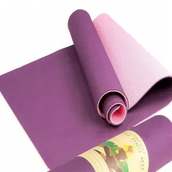 Mata do ćwiczeń 183cm jogi pilatesu fitness gimnastyczna treningowa-5907451384305