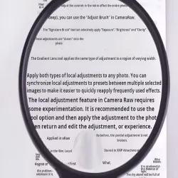 Lupa podświetlana szkło powiększające do czytania pracy okular ręczna-5907451387139