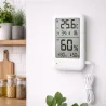 Stacja pogodowa pogody lcd termometr sonda higrometr magnes pokojowy-5907451387351