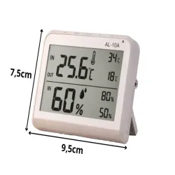 Stacja pogodowa pogody lcd pokojowy termometr sonda higrometr magnes-5907451387337