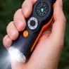 Gwizdek survival turystyczny kompas latarka lupa lusterko i termometr-5907451387245