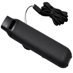 Gwizdek ratunkowy czarny survival turystyczny kompas latarka lupa-5907451387184