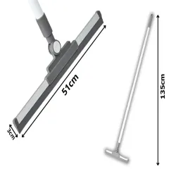 Ściagaczka do zbierania wody podłóg okien szyb lustra miotła zgarniacz-5907451386637