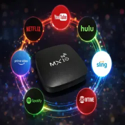 Odtwarzacz multimedialny smart tv box android 4k wifi 5g 2/16gb-5907451385302