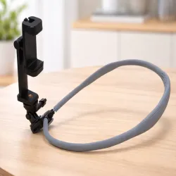 Uchwyt do telefonu na szyję do nagrywania statyw vlog live opaska-5907451385265