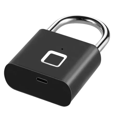 Kłódka na odciska palca antywłamaniowa wodoodporna do walizki szafki-5907451385197