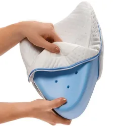 Poduszka ortopedyczna klin pod nogi między kolana na kręgosłup-5907451329665