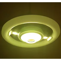 Grająca lampa muzyczna żyrandol LED 22w/26cm z głośnikiem Bluetooth