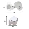 Lupa 60x powiększająca jubilerska led uv składana ładowana usb-5907451387092