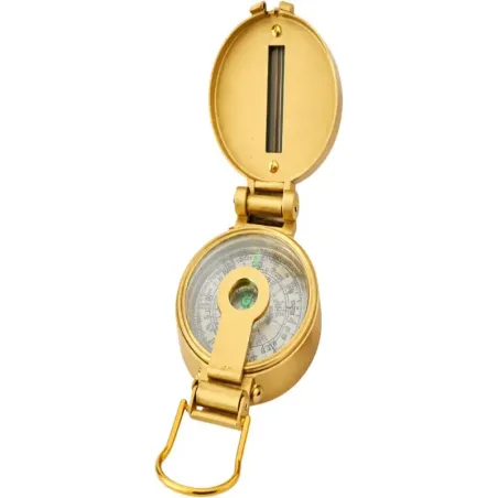 Kompas turystyczny składany survival metalowy klasyczny busola azymut-5907451387252