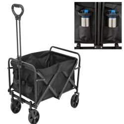 Wózek 80L/60kg turystyczny transportowy ogrodowy składany kempingowy-5907451384176